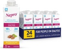Nepro Nutrition Shake for People on Dialysis, 19g Protein, 420 Calories, Butter Pecan, 8 fl oz, Pack of 24
