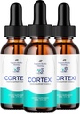 Cortexi Tinnitus Ear Drops - Cortexi 24, Cortexi Liquid Drops, Cortexi Reviews, Cortexi Drops for Ear Relief (3 Pack - 180 ML)