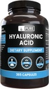 Pure Original Ingredients Hyaluronic Acid (365 Capsules) No Magnesium Or Rice Fillers, Always Pure, Lab Verified