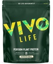 Vivo life Perform Plant Protein Powder - Pea & Hemp Protein Blend with BCAA (34.85 oz, Vanilla)