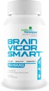 Brain Vigor Smart Brain Booster - Extra Strength Support for Focus, Health, and Memory - Improved Formula Made with Lion's Mane Mushroom & Ginkgo Biloba - Our Best Brain Vigor Smart Pills