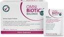 OMNi BiOTiC Balance Probiotic Immune Support - Bifidobacterium & Lactobacillus - Hypoallergenic - Immune Booster Supplement for Men and Women - Non-GMO (28 Daily Packets)