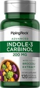 Piping Rock Indole 3 Carbinol | 200mg | 120 Capsules | I3C with Broccoli Extract | Non-GMO, Gluten Free Supplement