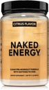 NAKED Citrus Energy - Citrus Flavored Clean Pre Workout Supplement for Men and Women, Vegan Friendly, No Added Sweeteners, Colors Or Flavors - 30 Servings