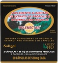 16 Pack of Polenectar Brazil Green Bee Propolis 60 Softgels 300mg - New Packaging