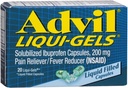 Advil 200 mg Liqui-Gels 20 ea (Pack of 12)